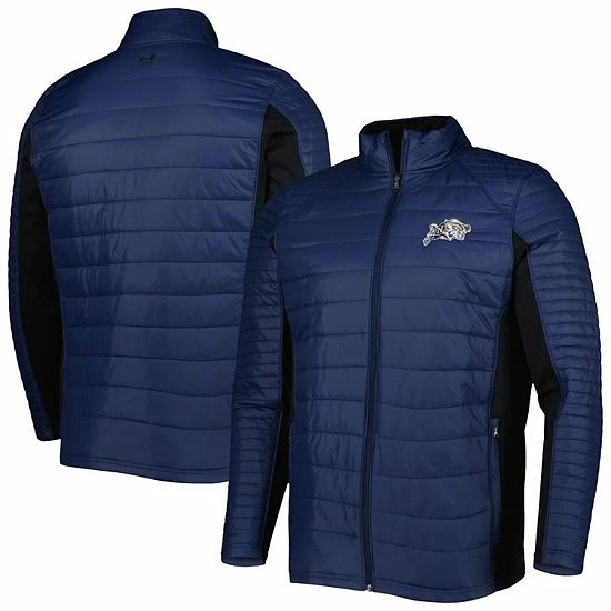 Men's Under Armour Navy Navy Midshipmen Atlas Insulated Performance Full-Zip Jacket 1 Men's Under Armour Navy Navy Midshipmen Atlas Insulated Performance Full-Zip Jacket