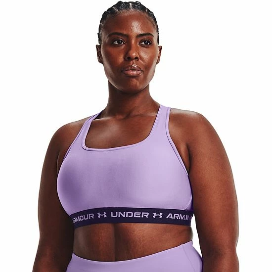 Under Armour Crossback 2.0 Medium-Impact Sports Bra Pace Pink Light 6 Under Armour Crossback 2.0 Medium-Impact Sports Bra Pace Pink Light - Image 6
