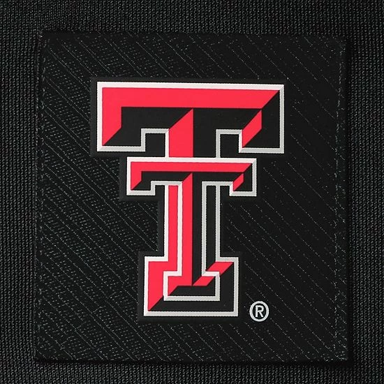 Men's Under Armour Black Texas Tech Red Raiders Sideline Recruit Performance Polo 3 Men's Under Armour Black Texas Tech Red Raiders Sideline Recruit Performance Polo - Image 3