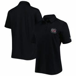 Women's Under Armour Black South Carolina Gamecocks Tech Mesh Performance Polo