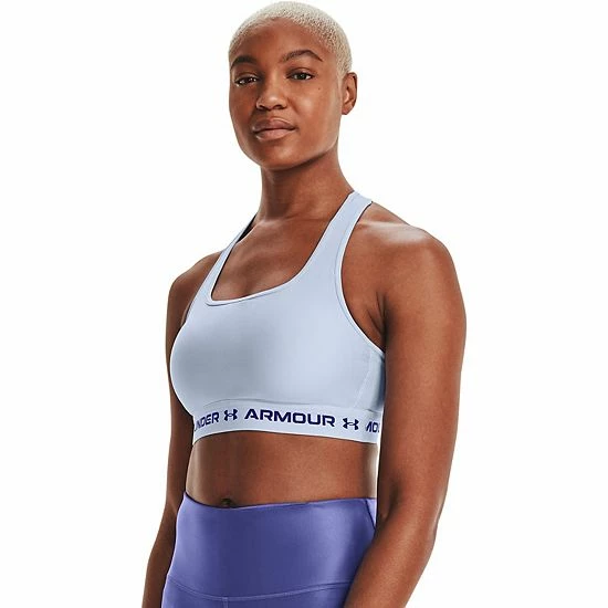 Under Armour Crossback 2.0 Medium-Impact Sports Bra Pace Pink Light 14 Under Armour Crossback 2.0 Medium-Impact Sports Bra Pace Pink Light - Image 14