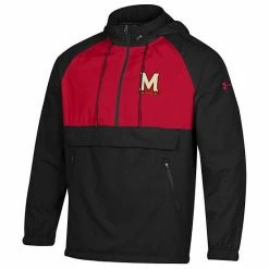 Men's Under Armour Black Maryland Terrapins Gameday Anorak Performance Half-Zip Jacket -Under Armour SHOP unnamed file 12363