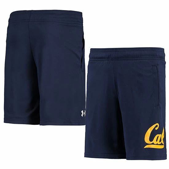 Youth Under Armour Navy Cal Bears Tech Shorts 1 Youth Under Armour Navy Cal Bears Tech Shorts