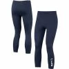 Women's Under Armour Navy Navy Midshipmen Motion Performance Ankle-Cropped Leggings
