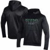 Men's Under Armour Black Hawaii Warriors Logo Lockup Fleece Performance Pullover Hoodie