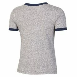 Women's Under Armour Heathered Gray Navy Midshipmen Siro Slub Tri-Blend Ringer T-Shirt -Under Armour SHOP unnamed file 12452