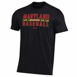 Men's Under Armour Black Maryland Terrapins Baseball Stack Performance T-Shirt -Under Armour SHOP unnamed file 12467