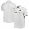 Men's Under Armour White Auburn Tigers Title Performance Polo