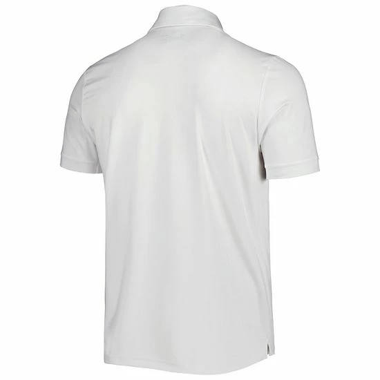 Men's Under Armour White Auburn Tigers Title Performance Polo 4 Men's Under Armour White Auburn Tigers Title Performance Polo - Image 4