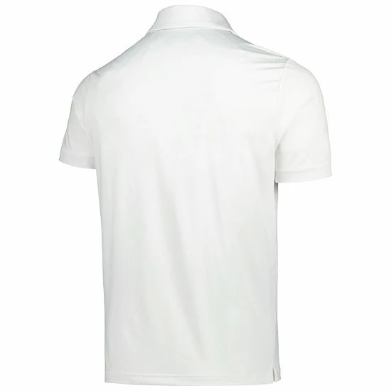 Men's Under Armour White Maryland Terrapins Title Performance Polo 4 Men's Under Armour White Maryland Terrapins Title Performance Polo - Image 4