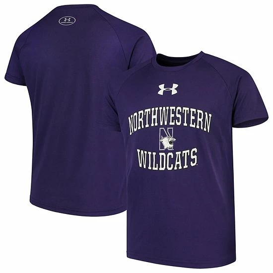 Youth Under Armour Purple Northwestern Wildcats 2.0 Circling Wordmark Tech T-Shirt 1 Youth Under Armour Purple Northwestern Wildcats 2.0 Circling Wordmark Tech T-Shirt
