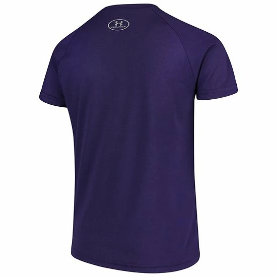 Youth Under Armour Purple Northwestern Wildcats 2.0 Circling Wordmark Tech T-Shirt 4 Youth Under Armour Purple Northwestern Wildcats 2.0 Circling Wordmark Tech T-Shirt - Image 4