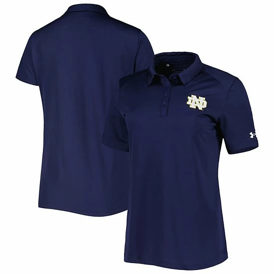 Women's Under Armour Navy Notre Dame Fighting Irish Tech Mesh Performance Polo 1 Women's Under Armour Navy Notre Dame Fighting Irish Tech Mesh Performance Polo