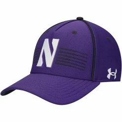 Men's Under Armour Purple Northwestern Wildcats Iso-Chill Blitzing Accent Adjustable Hat