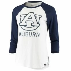 Women's Under Armour White/Navy Auburn Tigers Performance Cotton 3/4-Sleeve Raglan T-Shirt 6 Women's Under Armour White/Navy Auburn Tigers Performance Cotton 3/4-Sleeve Raglan T-Shirt -Under Armour SHOP unnamed file 12554