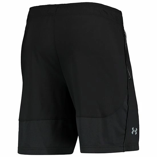 Men's Under Armour Black Utah Utes Mesh Raid Performance Shorts 4 Men's Under Armour Black Utah Utes Mesh Raid Performance Shorts - Image 4