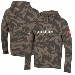 Men's Under Armour Camo Auburn Tigers Military Appreciation Pullover Hoodie