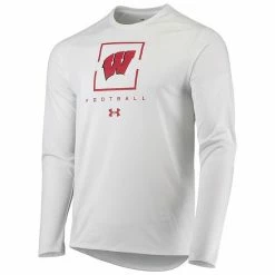 Men's Under Armour White Wisconsin Badgers Football Raglan Long Sleeve T-Shirt 6 Men's Under Armour White Wisconsin Badgers Football Raglan Long Sleeve T-Shirt -Under Armour SHOP unnamed file 12672