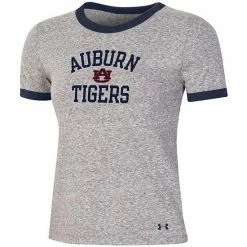 Women's Under Armour Heathered Gray Auburn Tigers Siro Slub Tri-Blend Ringer T-Shirt 6 Women's Under Armour Heathered Gray Auburn Tigers Siro Slub Tri-Blend Ringer T-Shirt -Under Armour SHOP unnamed file 12729
