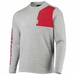 Men's Under Armour Heathered Gray Wisconsin Badgers 2021 Sideline Football Fleece Pullover Sweatshirt -Under Armour SHOP unnamed file 12770
