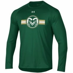 Men's Under Armour Green Colorado State Rams Logo Stripe Performance Raglan Long Sleeve T-Shirt 6 Men's Under Armour Green Colorado State Rams Logo Stripe Performance Raglan Long Sleeve T-Shirt -Under Armour SHOP unnamed file 12774