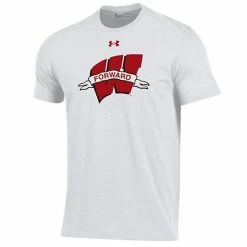 Men's Under Armour White Wisconsin Badgers Forward Collection Logo Performance T-Shirt 6 Men's Under Armour White Wisconsin Badgers Forward Collection Logo Performance T-Shirt -Under Armour SHOP unnamed file 12782