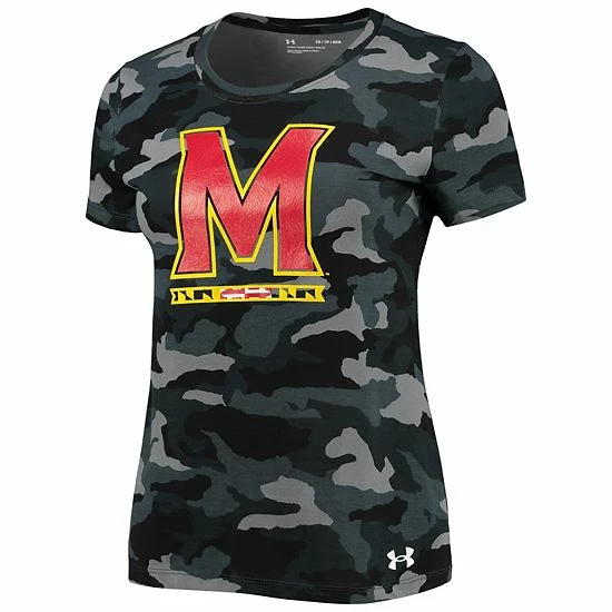 Women's Under Armour Camo Maryland Terrapins T-Shirt 3 Women's Under Armour Camo Maryland Terrapins T-Shirt - Image 3