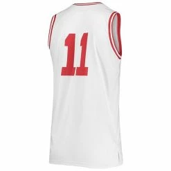 Men's Under Armour #11 White Utah Utes Replica Basketball Jersey 7 Men's Under Armour #11 White Utah Utes Replica Basketball Jersey -Under Armour SHOP unnamed file 12794