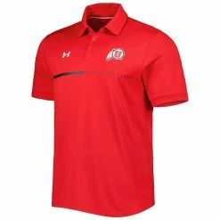 Men's Under Armour Red Utah Utes Title Performance Polo -Under Armour SHOP unnamed file 12806
