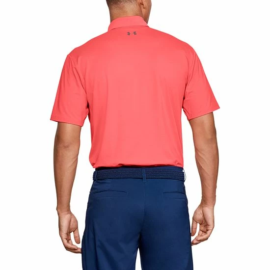 Men's Under Armour Performance 2.0 Golf Polo Radio Red 11 Men's Under Armour Performance 2.0 Golf Polo Radio Red - Image 11