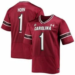 Men's Under Armour Jaycee Horn Garnet South Carolina Gamecocks Replica Alumni Jersey