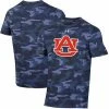 Men's Under Armour Navy Auburn Tigers Logo Camo T-Shirt