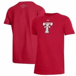 Youth Under Armour Red Texas Tech Red Raiders Throwback T-Shirt