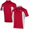 Men's Under Armour Red Maryland Terrapins Throwback Special Game Polo
