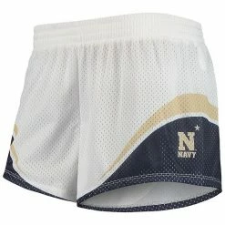 Women's Under Armour White/Navy Navy Midshipmen Mesh Shorts 6 Women's Under Armour White/Navy Navy Midshipmen Mesh Shorts -Under Armour SHOP unnamed file 12996