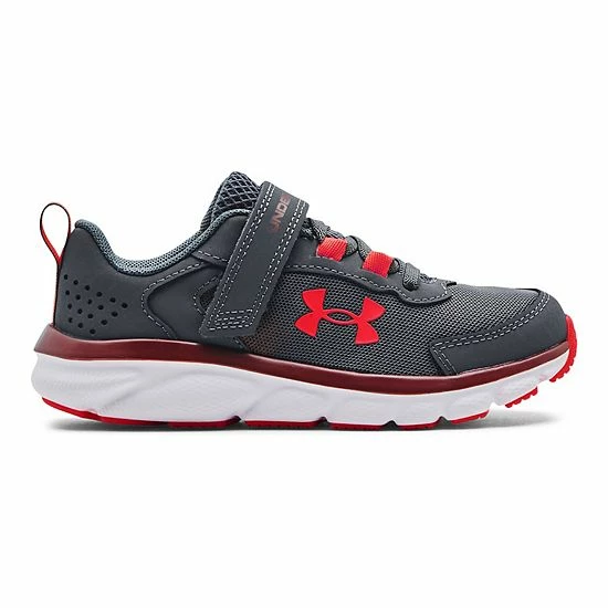 Under Armour Assert 9 Preschool Kids' Running Shoes Gray White Lilac 19 Under Armour Assert 9 Preschool Kids' Running Shoes Gray White Lilac - Image 19
