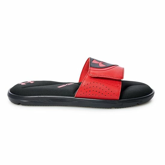 Under Armour Ignite VI Men's Slide Sandals Black Steel 2 Under Armour Ignite VI Men's Slide Sandals Black Steel - Image 2