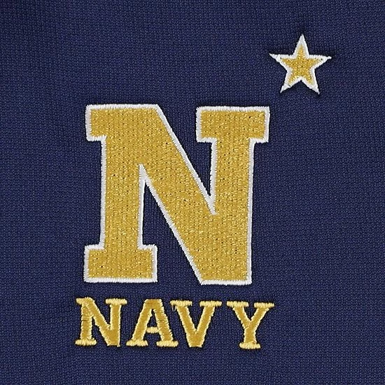 Youth Under Armour Navy Navy Midshipmen Fleece Quarter-Zip Jacket 5 Youth Under Armour Navy Navy Midshipmen Fleece Quarter-Zip Jacket - Image 5