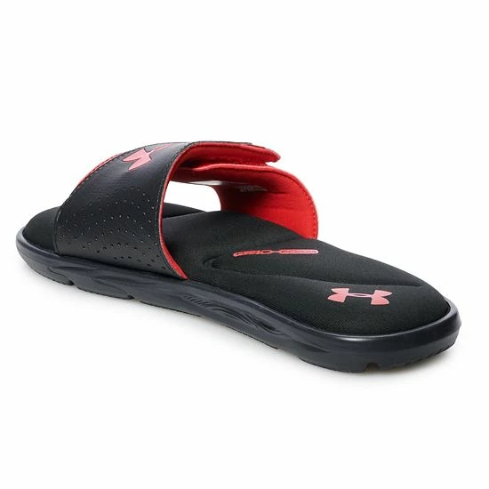 Under Armour Ignite VI Men's Slide Sandals Black Steel 3 Under Armour Ignite VI Men's Slide Sandals Black Steel - Image 3