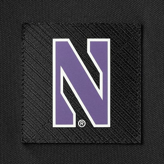 Men's Under Armour Black Northwestern Wildcats Sideline Recruit Performance Polo 5 Men's Under Armour Black Northwestern Wildcats Sideline Recruit Performance Polo - Image 5