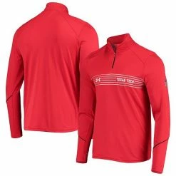 Men's Under Armour Red Texas Tech Red Raiders Sideline Performance Lightweight Quarter-Zip Jacket