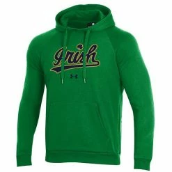 Men's Under Armour Green Notre Dame Fighting Irish Script School Logo All Day Raglan Pullover Hoodie -Under Armour SHOP unnamed file 13057
