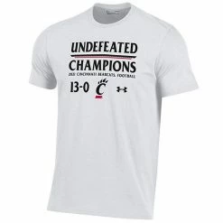 Men's Under Armour White Cincinnati Bearcats 2021 AAC Football Conference Champions Undefeated T-Shirt 6 Men's Under Armour White Cincinnati Bearcats 2021 AAC Football Conference Champions Undefeated T-Shirt -Under Armour SHOP unnamed file 13093