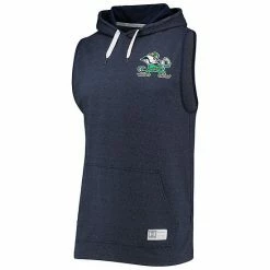 Men's Under Armour Navy Notre Dame Fighting Irish Gameday Tri-Blend Sleeveless Pullover Hoodie -Under Armour SHOP unnamed file 13137