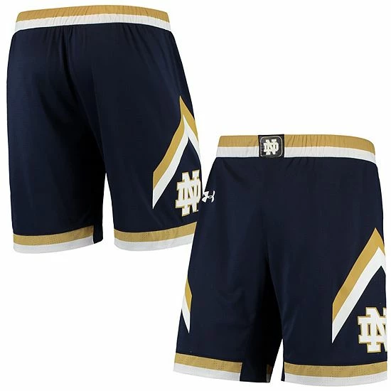 Men's Under Armour Navy Notre Dame Fighting Irish Replica Basketball Short 1 Men's Under Armour Navy Notre Dame Fighting Irish Replica Basketball Short