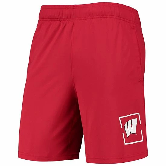 Men's Under Armour Red Wisconsin Badgers Mesh Raid Performance Shorts 3 Men's Under Armour Red Wisconsin Badgers Mesh Raid Performance Shorts - Image 3