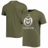 Men's Under Armour Olive Colorado State Rams Freedom Performance T-Shirt