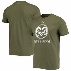 Men's Under Armour Olive Colorado State Rams Freedom Performance T-Shirt