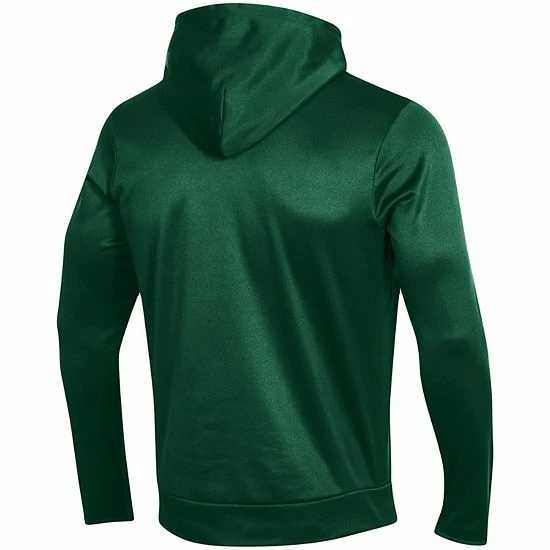 Men's Under Armour Green Colorado State Rams Logo Lockup Fleece Performance Pullover Hoodie 4 Men's Under Armour Green Colorado State Rams Logo Lockup Fleece Performance Pullover Hoodie - Image 4