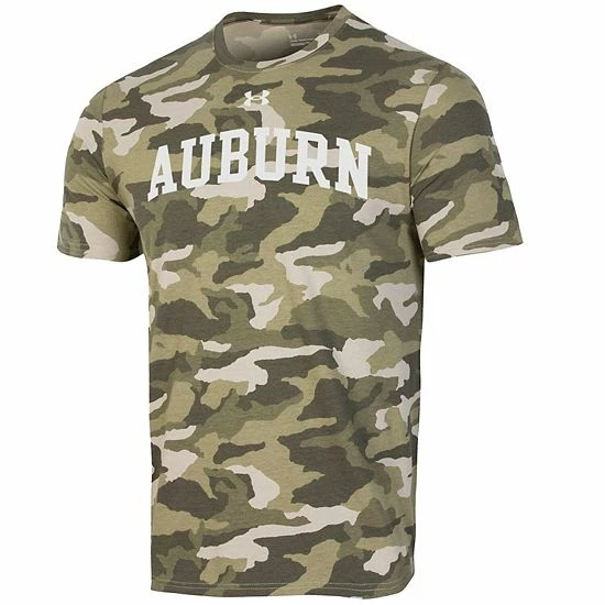 Men's Under Armour Camo Auburn Tigers Neutral T-Shirt 3 Men's Under Armour Camo Auburn Tigers Neutral T-Shirt - Image 3